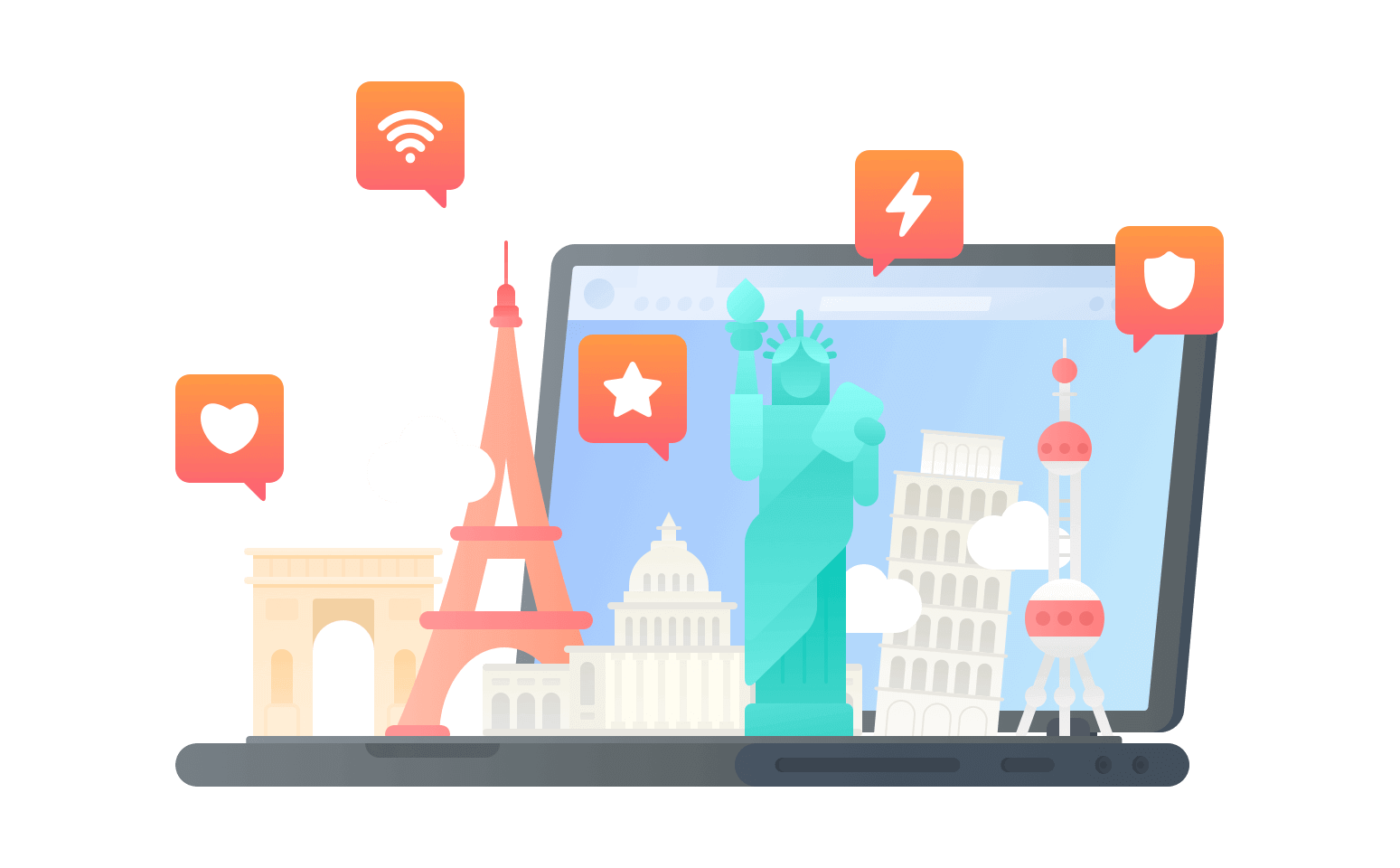 在摩纳哥连接到中国的软件 - 返华VPN